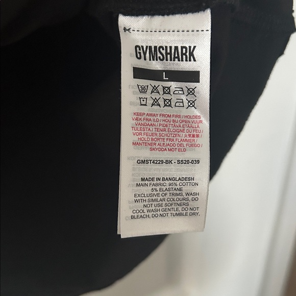 Gymshark Tee. Size Large. Excellent Condition. - Picture 4 of 4